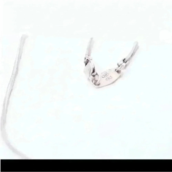 Paolo Romeo Pendant on 12.43 G Sterling Silver Omega Chain GORGEOUS - Picture 6 of 16